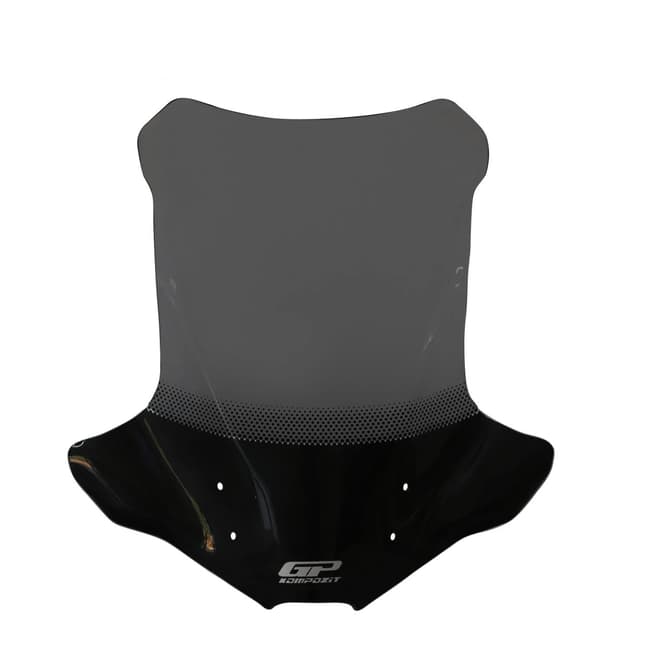 GPK Windschutzscheibe kompatibel mit Honda NC700X / NC750X 2012-2015 51cm (Rauch)