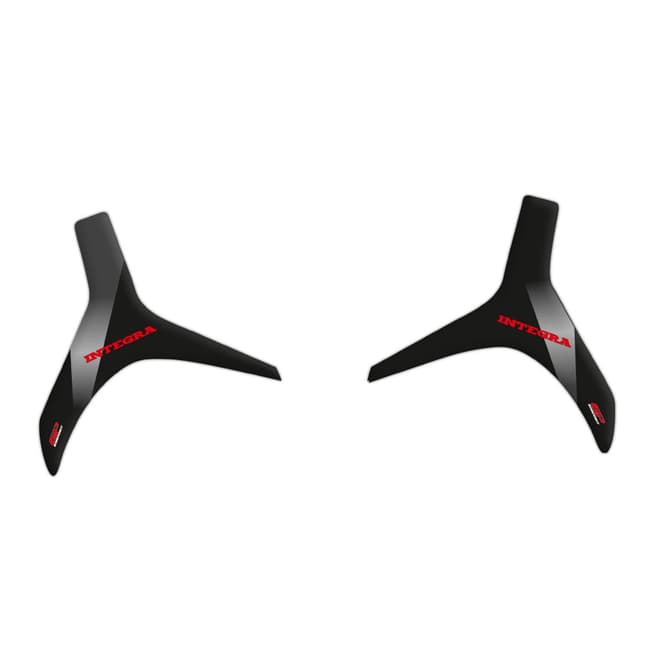 GPK tank pad 3D set compatible with Honda NC750D Integra 2014-2020 black / grey