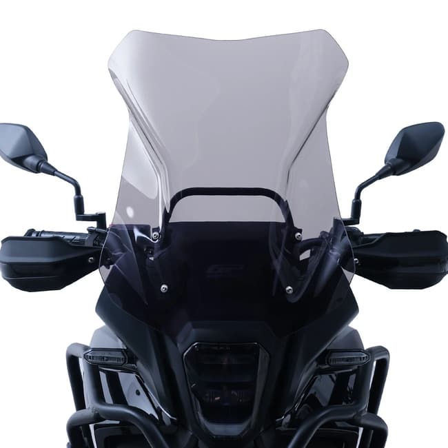 GPK windscreen compatible with Honda NX500 2025-2026 49cm (fume)