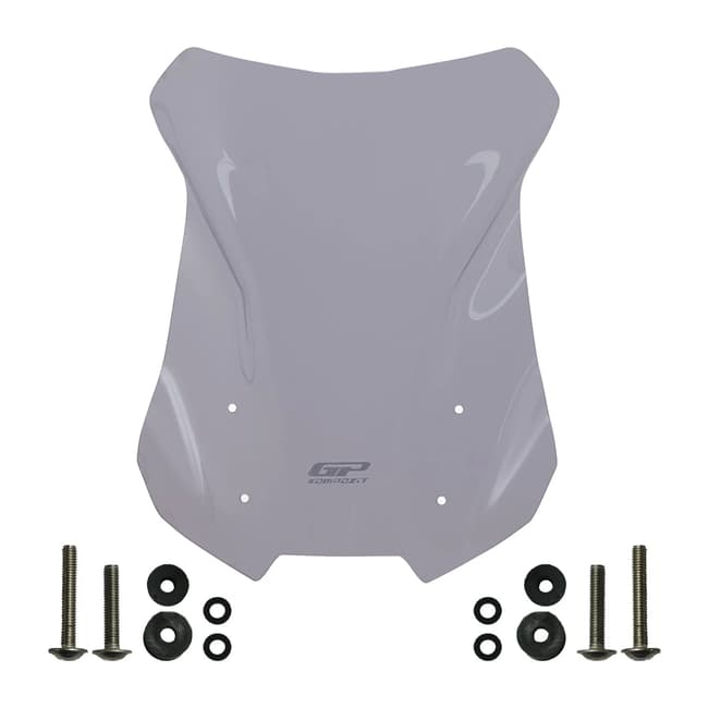 GPK windscreen compatible with Honda NX500 2025-2026 49cm (fume)