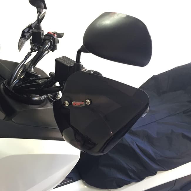 GPK handguards compatible with Honda PCX 125 / 150 2014-2017 fume