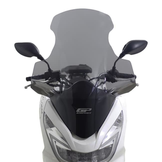 Parabrisas GPK compatible con Honda PCX 125 / 150 2014-2017 68cm (fume)
