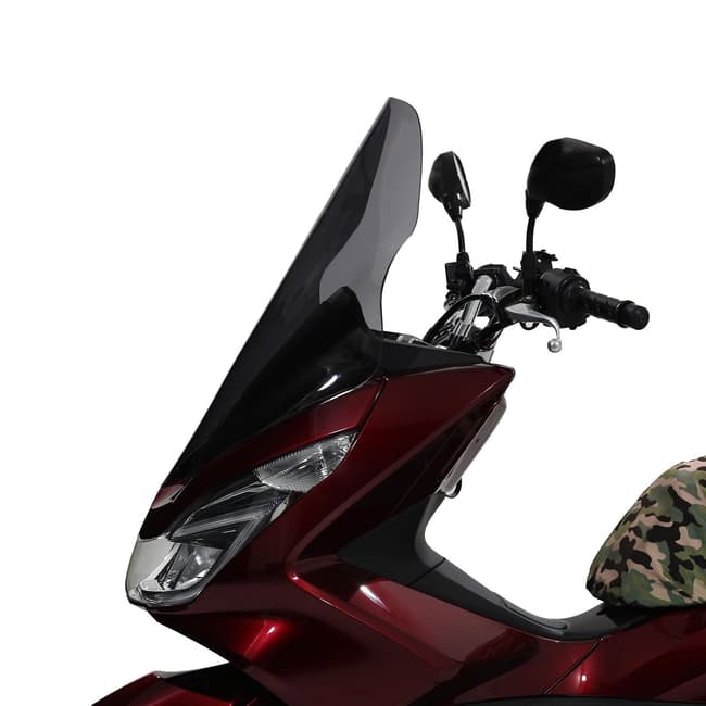 Pare-brise GPK compatible avec Honda PCX 125 / 150 2014-2017 65cm (fumé)
