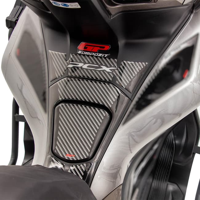 Protection de réservoir GPK 3D compatible avec Honda PCX 125 / 150 2018-2020 carbone