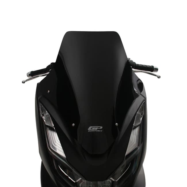 Szyba przednia GPK kompatybilna z Honda PCX 125 2021-2024 55cm (czarna)