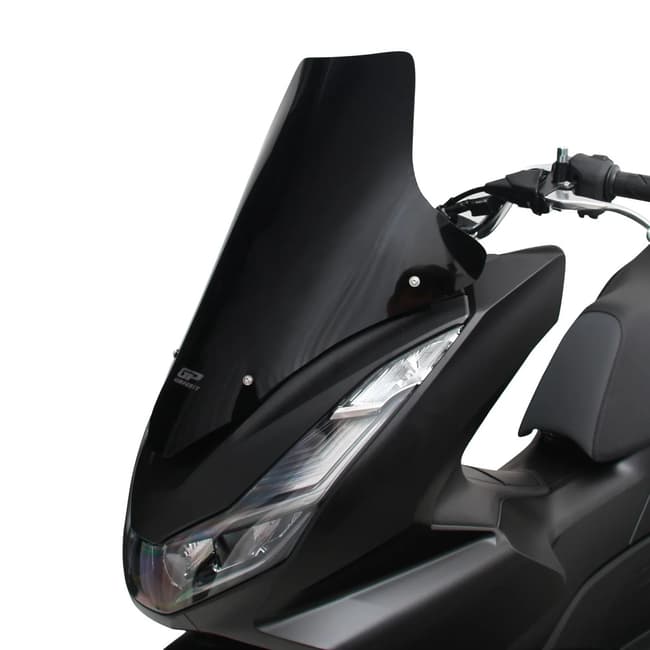 Szyba przednia GPK kompatybilna z Honda PCX 125 2021-2024 55cm (czarna)