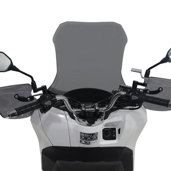 GPK windscreen compatible with Honda PCX 125 2021-2024 70cm (fume)