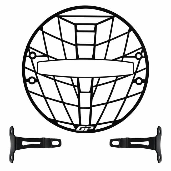 GPK headlight guard compatible with Husqvarna Svartpilen 125 / 250 / 401 / 701 2018-2023