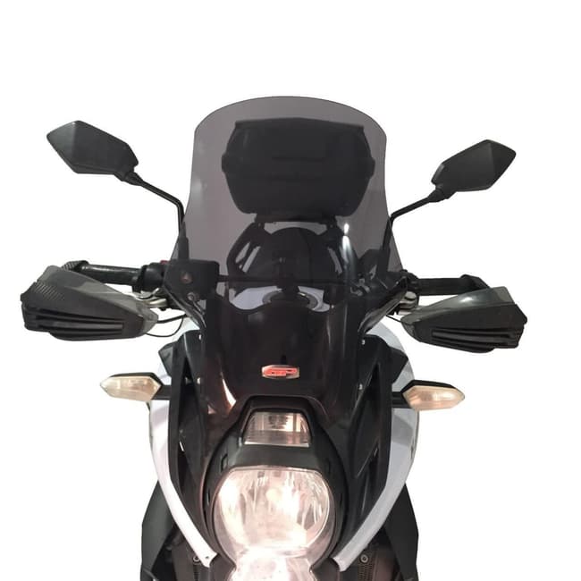 Pare-brise GPK compatible avec Kawasaki Versys 650 2010-2014 46cm (fumé)