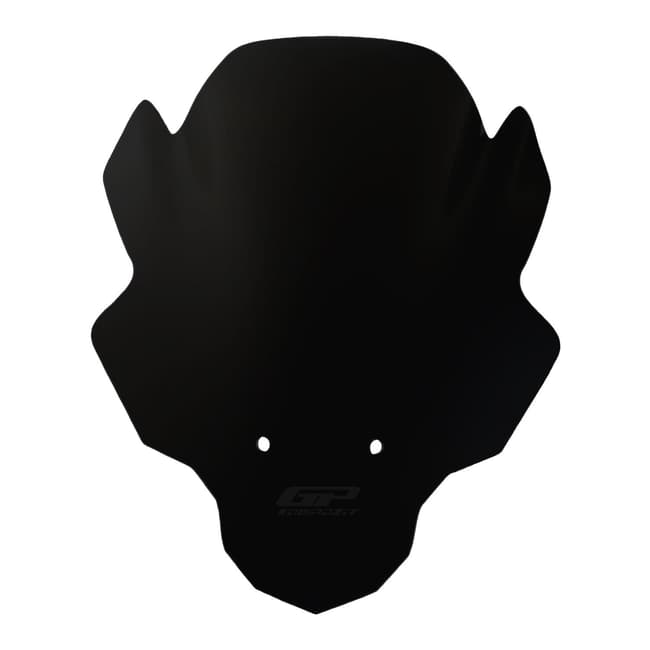 Parabrezza GPK compatibile con Kawasaki Z750 SL 2015-2018 34cm (nero)