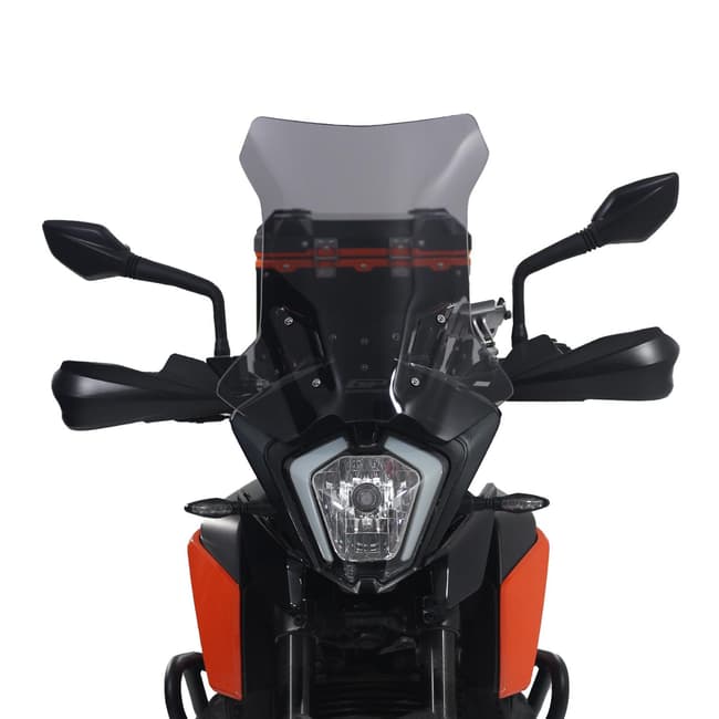 GPK windscreen compatible with KTM 125 / 250 / 390 Adventure 2020-2024 49cm (fume)