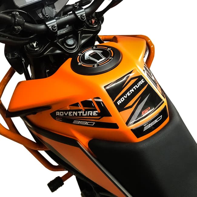 GPK tank pad 3D set compatible with KTM 390 Adventure 2020-2024