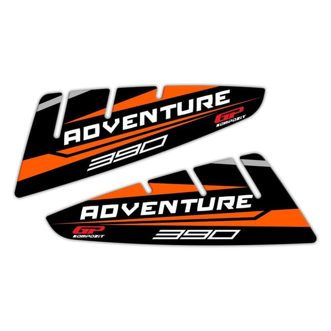 GPK tank pad 3D set compatible with KTM 390 Adventure 2020-2024