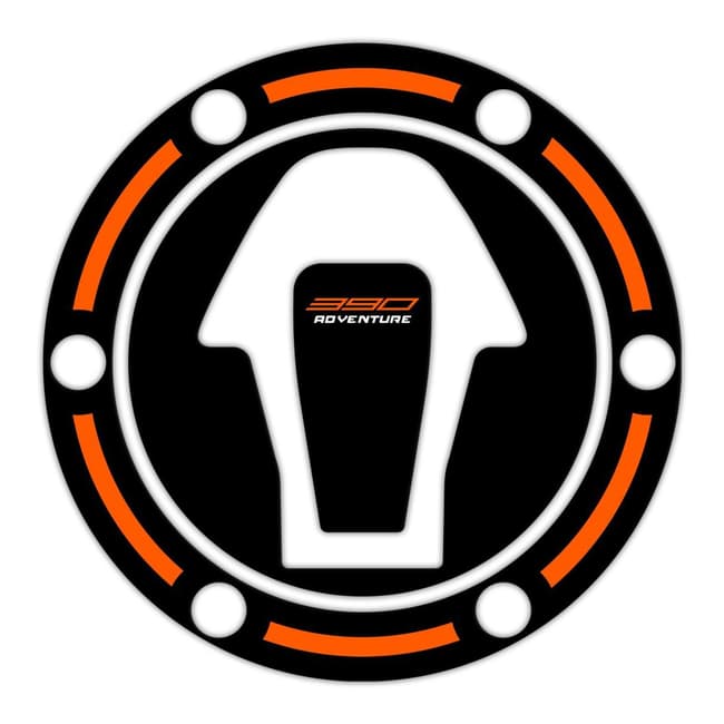GPK tank pad 3D set compatible with KTM 390 Adventure 2020-2024