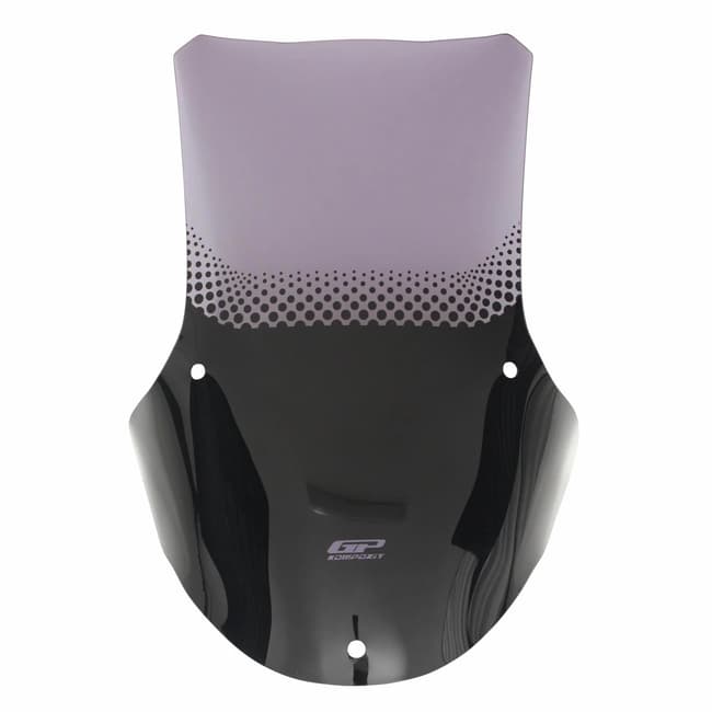 GPK windscreen compatible with Peugeot XP400 GT 2023-2024 59cm (fume)