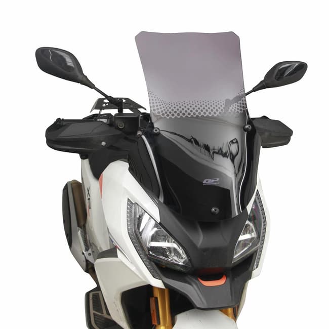 GPK windscreen compatible with Peugeot XP400 GT 2023-2024 59cm (fume)