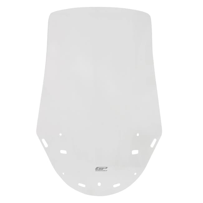 Pare-brise GPK compatible avec Suzuki Burgman 650 2001-2012 74cm (transparent)
