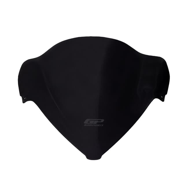 Pare-brise GPK compatible avec Suzuki GSXR 1300 Hayabusa 2008-2016 38cm (noir)