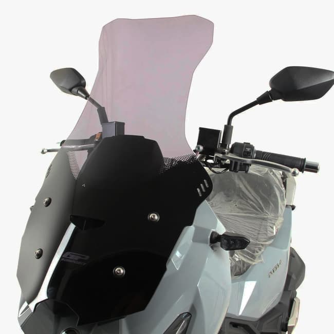 GPK windscreen compatible with SYM ADX 125 2023-2024 71cm (fume)