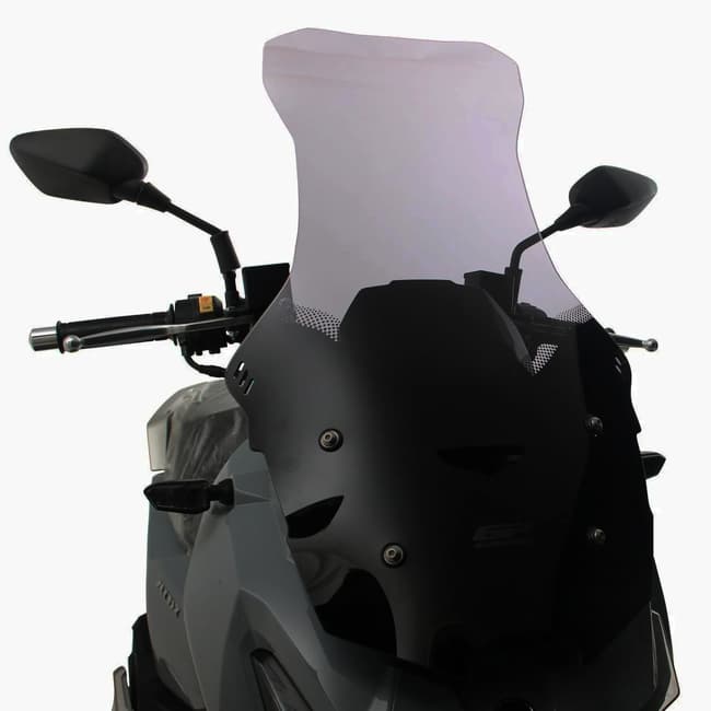 GPK windscreen compatible with SYM ADX 125 2023-2024 71cm (fume)
