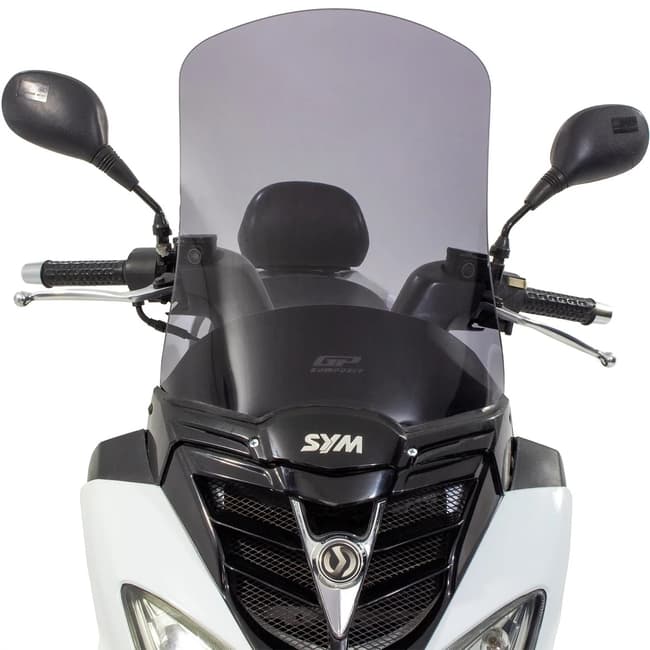 GPK vindruta kompatibel med SYM Joyride 200i Evo 2012-2018 54cm (fume)