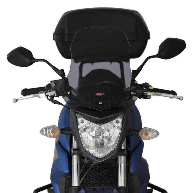 GPK windscreen compatible with SYM Wolf 125 2011-2016 49cm (fume