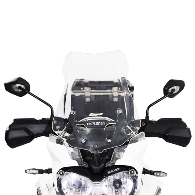GPK windscreen compatible with Triumph Tiger 1200 Explorer 2016-2021 56cm (transparent)