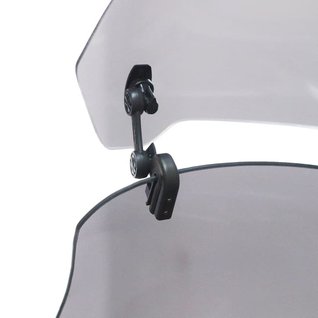 Spoiler parabrezza universale GPK 34 x 17 cm (trasparente)