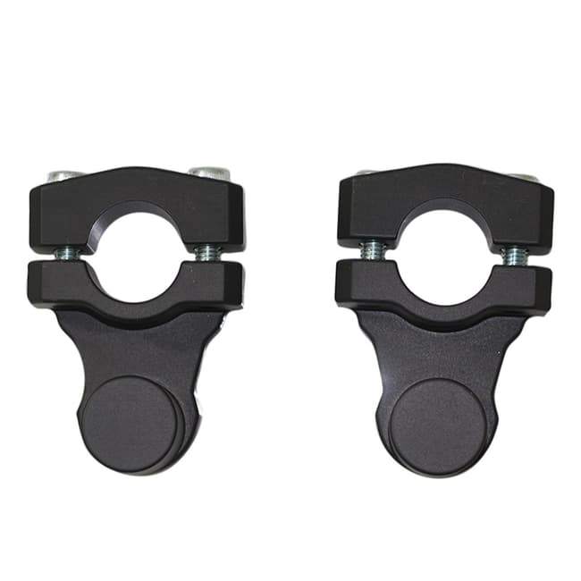 GPK universal pivoting fatbar risers 28mm black