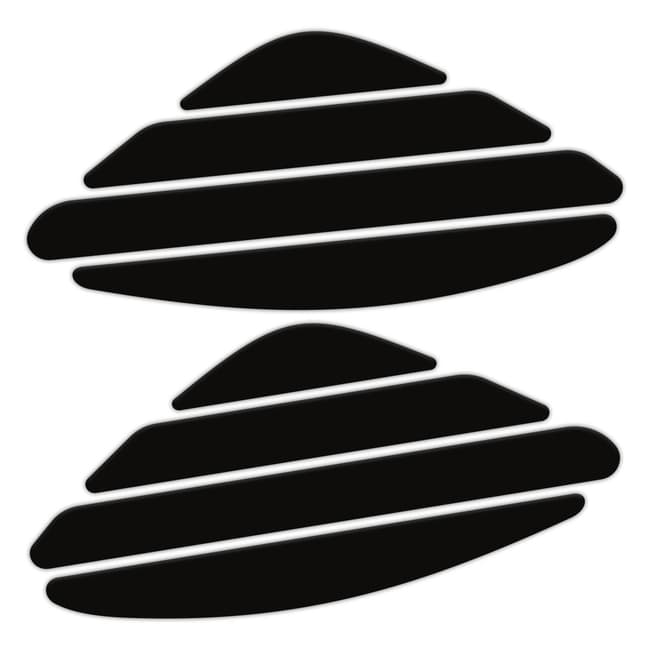 GPK universal 3D side tank pads set black (linear)