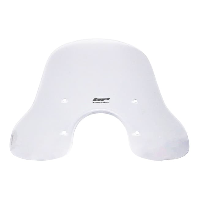 GPK Windschutzscheibe kompatibel mit Piaggio Vespa Primavera 50 / 125 / 150 54cm (transparent)