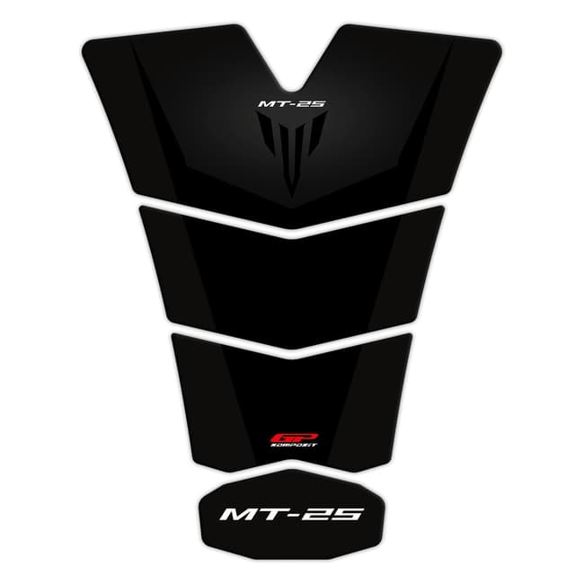 GPK σετ 3D προστατευτικά ρεζερβουάρ για Yamaha MT-25 2020-2026 μαύρο