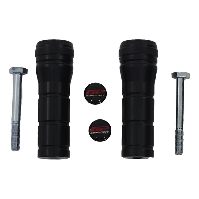 GPK exhaust crash protectors compatible with Yamaha NMAX 125 / 155 2015-2025