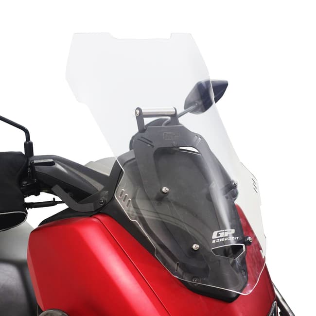 Pare-brise GPK compatible avec Yamaha NMAX 125 / 155 2021-2024 61cm (transparent)