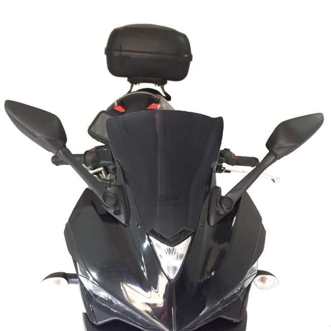 Bulle GPK compatible avec Yamaha YZF-R25 / YZF-R3 2015-2018 30cm (fumé)
