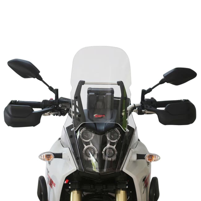 Pare-brise GPK compatible avec Yamaha Tenere 700 2019-2023 36cm (transparent)