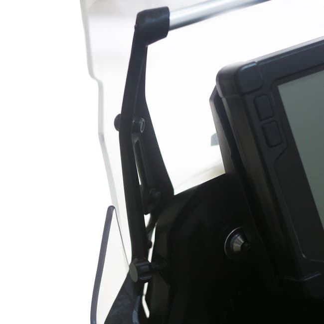 GPK windscreen compatible with Yamaha Tenere 700 2019-2023 44cm (transparent)