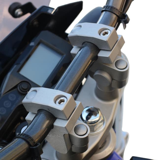 GPK pivoting risers compatible with Yamaha WR125 X 2011-2016