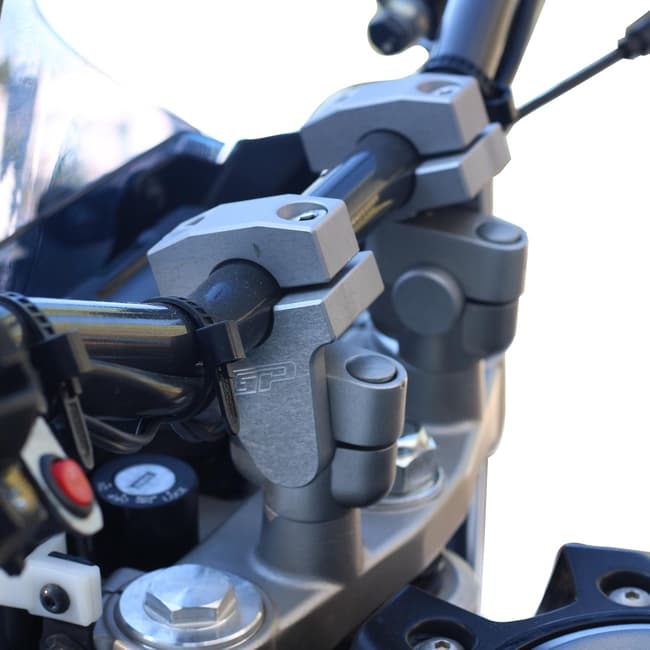 GPK pivoting risers compatible with Yamaha WR125 X 2011-2016