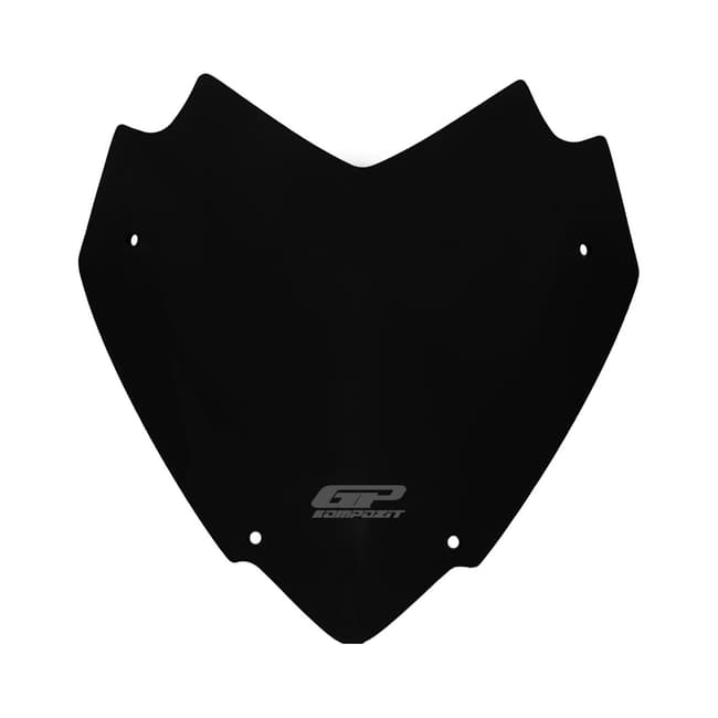 Parbriz GPK compatibil cu Yamaha X-Max 250 / 300 / 400 2018-2023 34cm (negru)