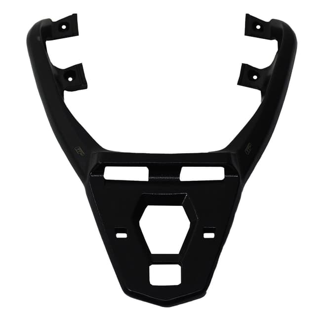 GP Kompozit Portapacchi Posteriore Per Moto, Compatibile Con Per 250 NK 2018-2022, In Ferro Verniciato Nero, Robusto E Facile Da Montare