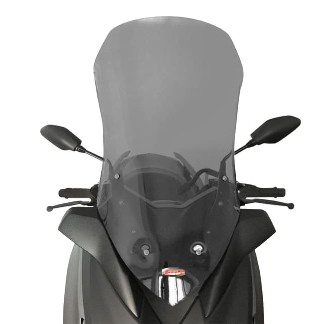 GPK windscreen compatible with Yamaha X-Max 250 / 300 / 400 2018-2022 70cm (fume)