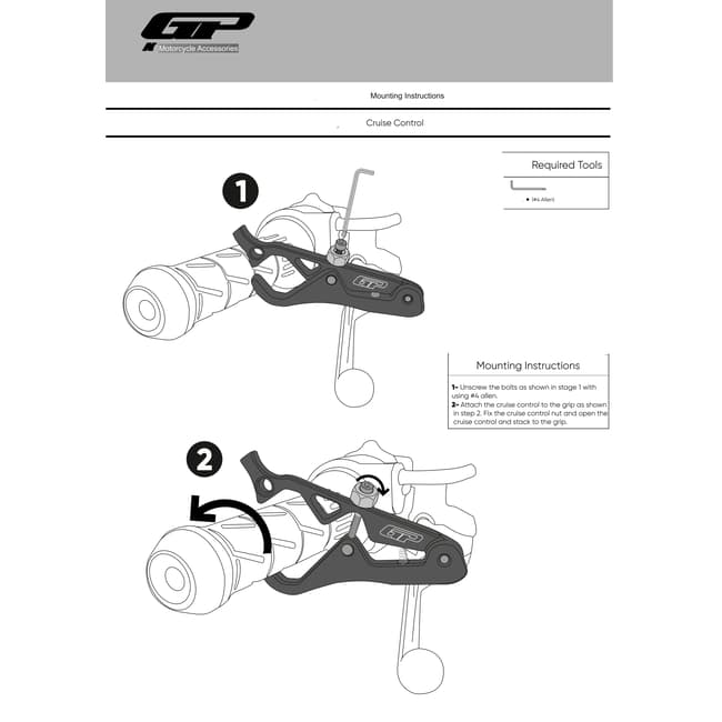 Cruise control universal GPK