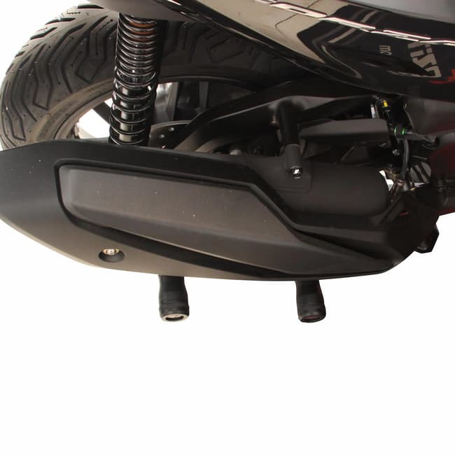 GPK exhaust crash protectors compatible with Honda Forza 250 / 350 2018-2026
