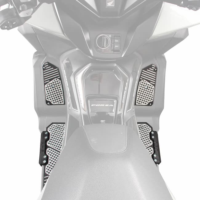 GPK voetsteunenset compatibel met Honda Forza 350 / 300 / 250 2018-2026