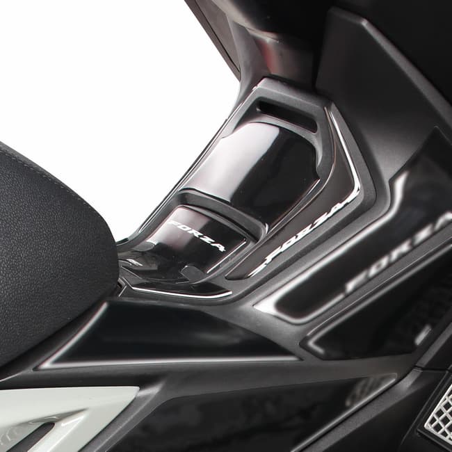 GPK foot board pad 3D set compatible with Honda Forza 250 / 300 / 350 2018-2026 black
