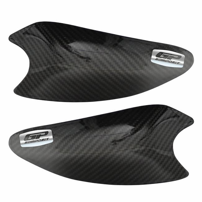 GPK tank bump protectors compatible with Kawasaki ZX-6R 2009-2017 carbon fiber