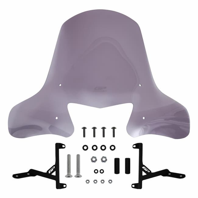 GPK windscreen compatible with SYM Symphony ST 50 / 125 / 200 2012-2021 52cm (fume)
