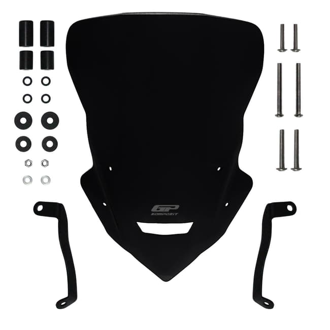 GPK ζελατίνα για Yamaha MT-03 / MT-25 2020-2026 48εκ. (μαύρη)