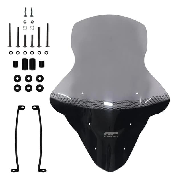 GPK vindruta kompatibel med Yamaha NMAX 125 / 155 2015-2020 74cm (fume)